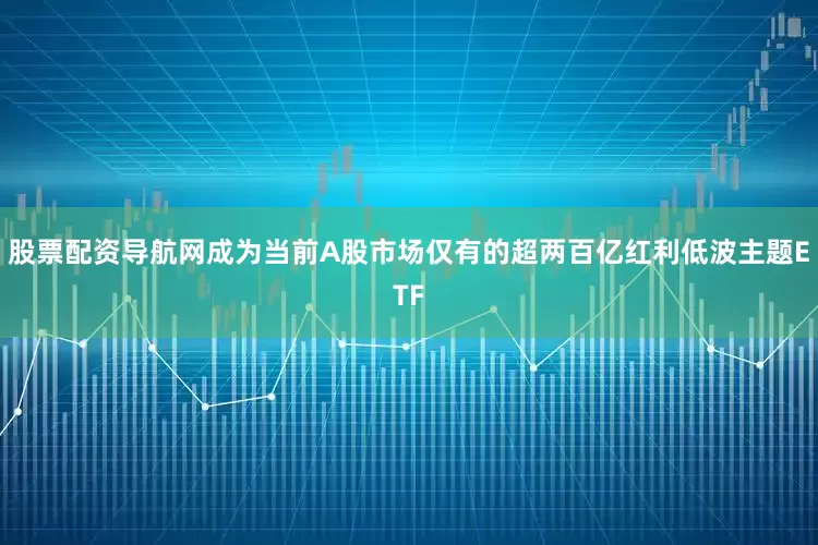 股票配资导航网成为当前A股市场仅有的超两百亿红利低波主题ETF